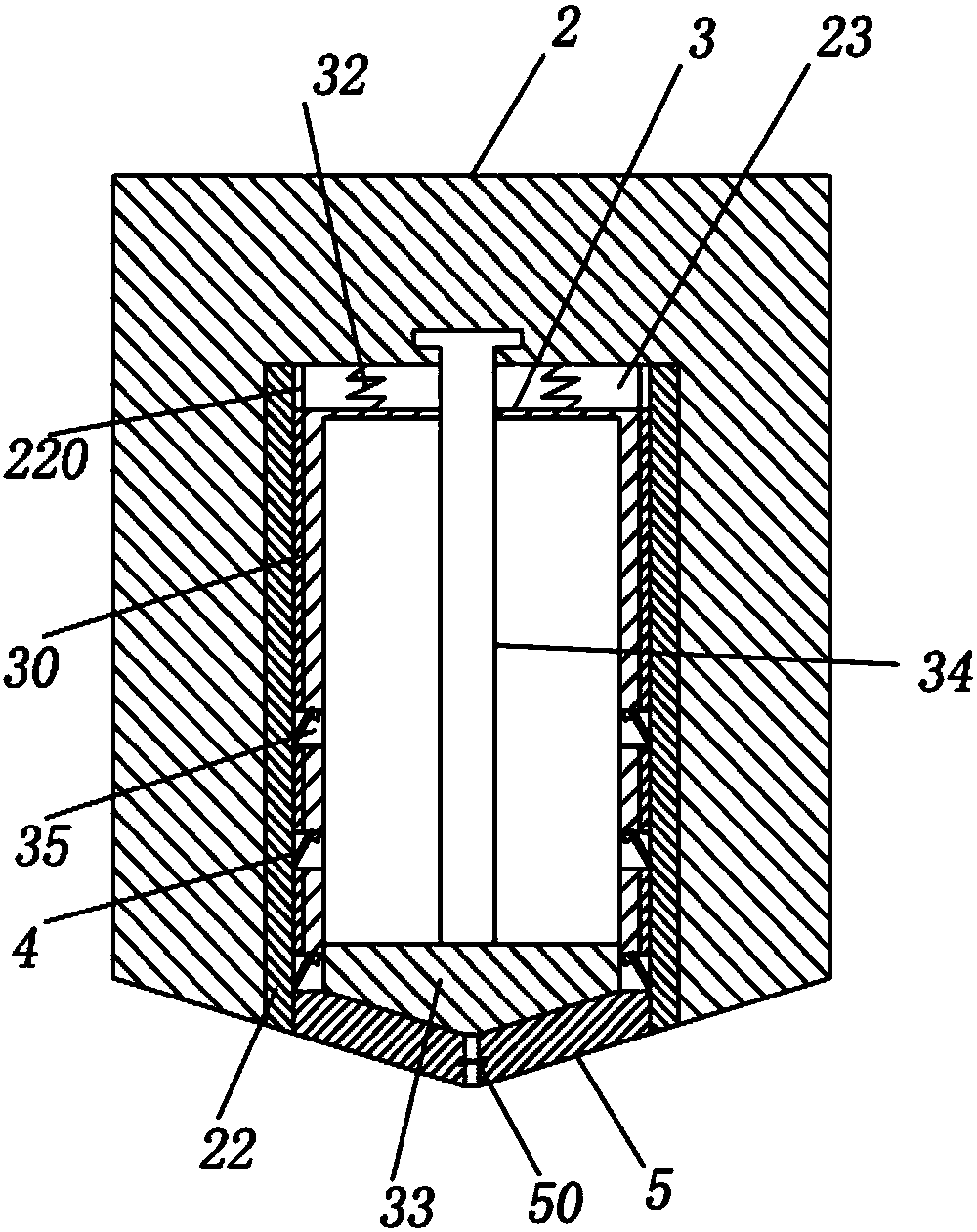 Hole machining machine tool