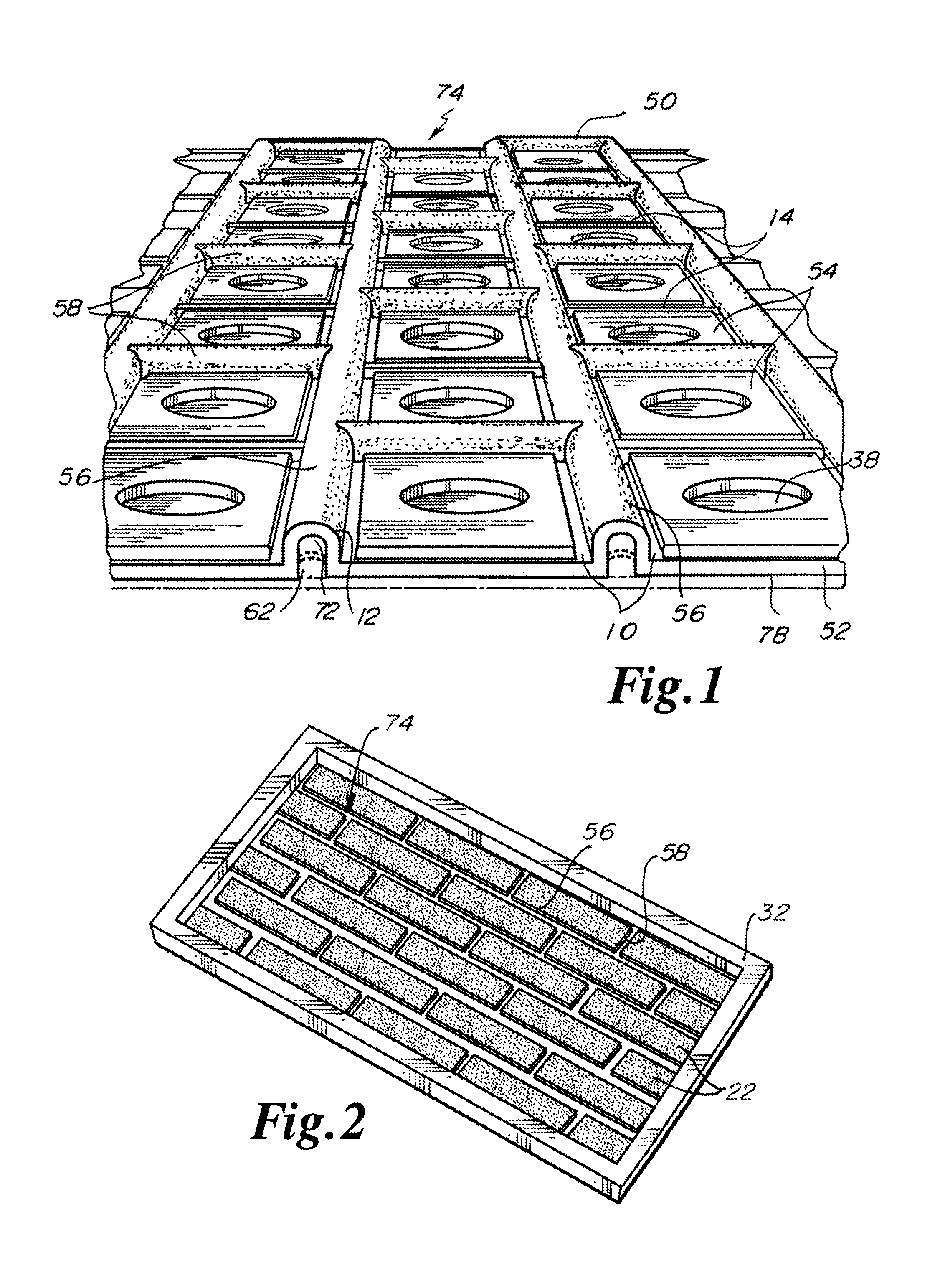 Thermoplastic liner for casting textures and objects into poured wall