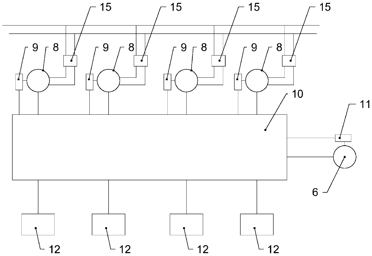 Constant-drafting degree unwinding method and device of passive unwinding type warp beams