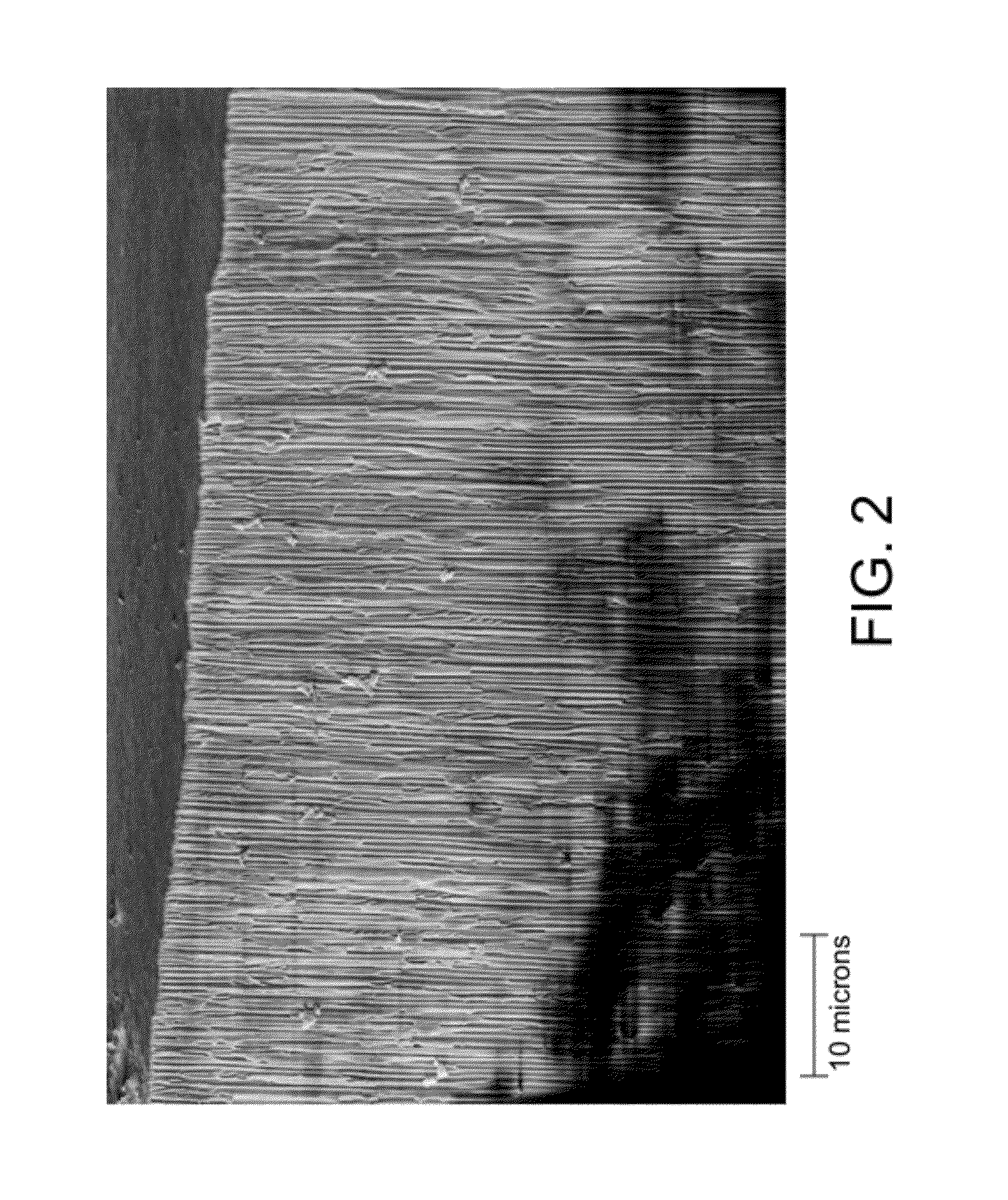 Nanostructure electrode for pseudocapacitive energy storage