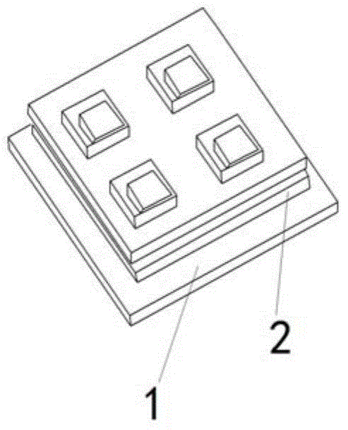 Nano hole detection system based on micro/nano hole net integrated structure and preparation method of nano hole detection system