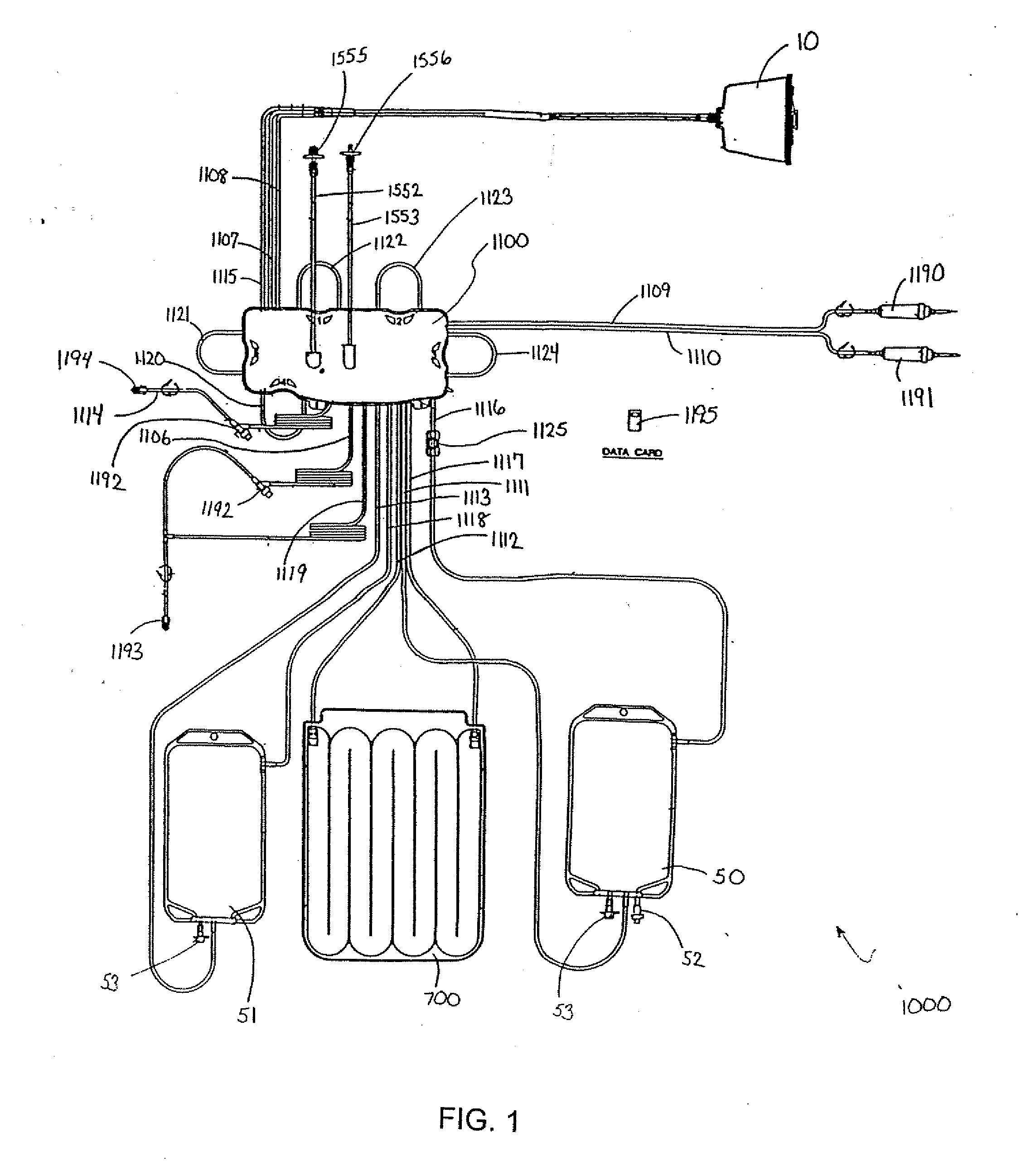 Method for collecting a desired blood component and performing a photopheresis treatment