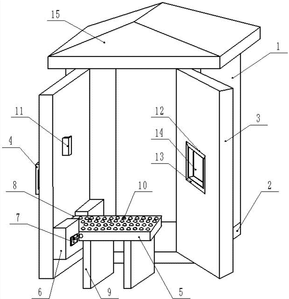 Convenient-to-maintain power distribution cabinet