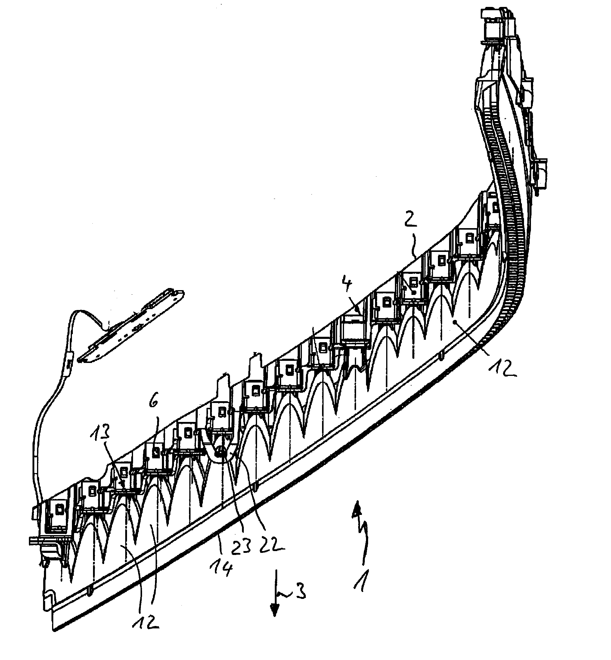 Lighting unit for vehicles and mounting method