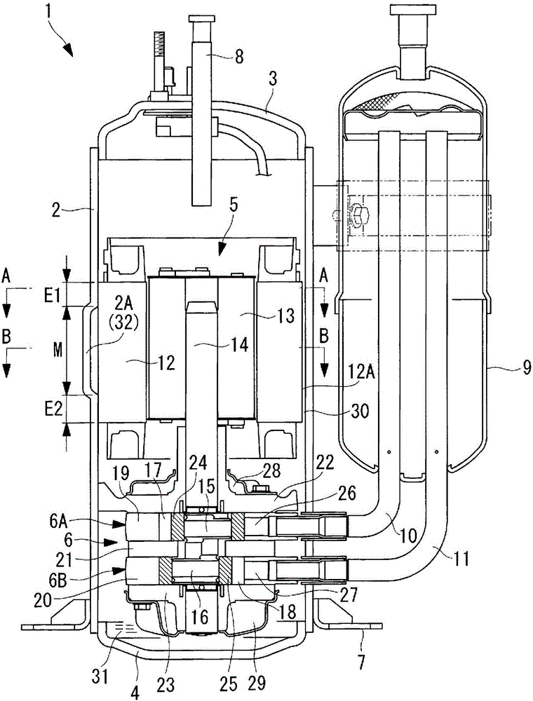 Sealed-type electric compressor