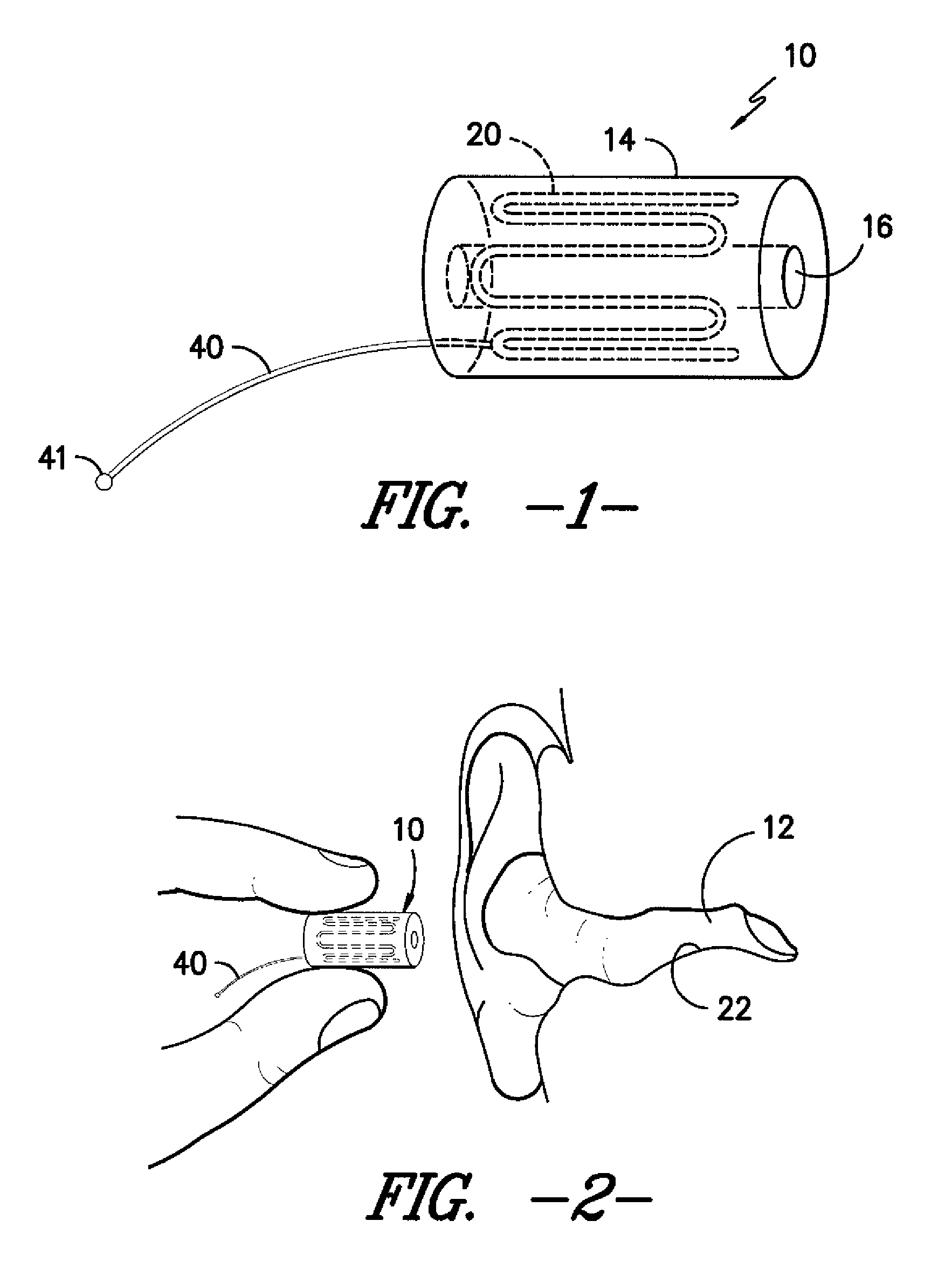 Ear insert for relief of TMJ discomfort and headaches