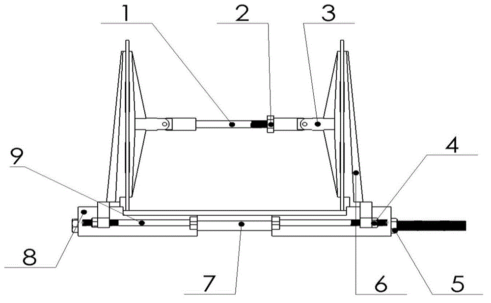 Universal adjustable box beam splicing and welding device