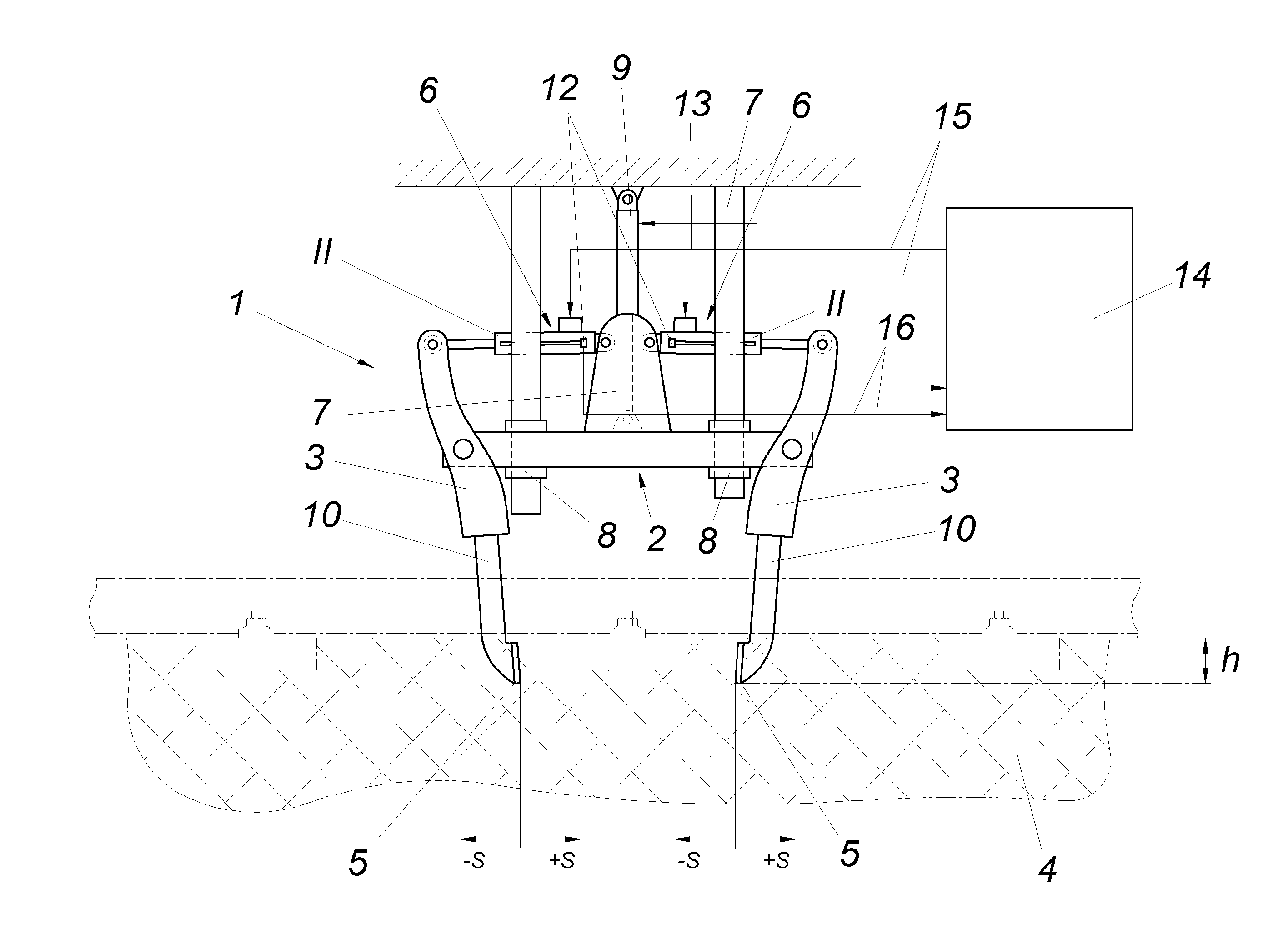 Tamping unit for a track tamping machine