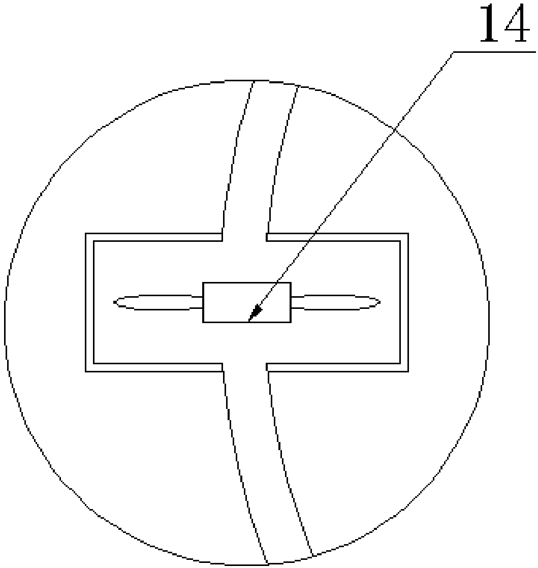 Scald-preventing portable moxibustion device