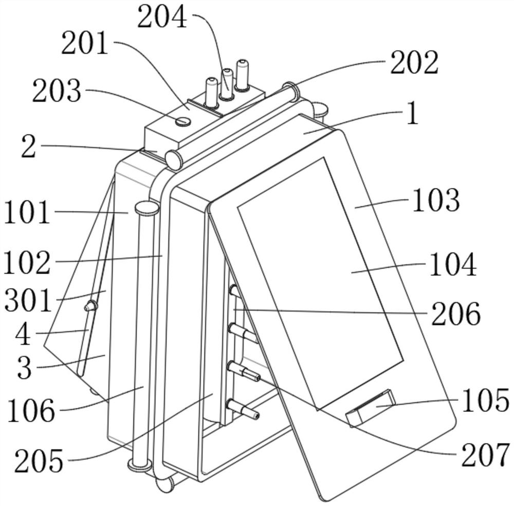 Electrical equipment cleaning device