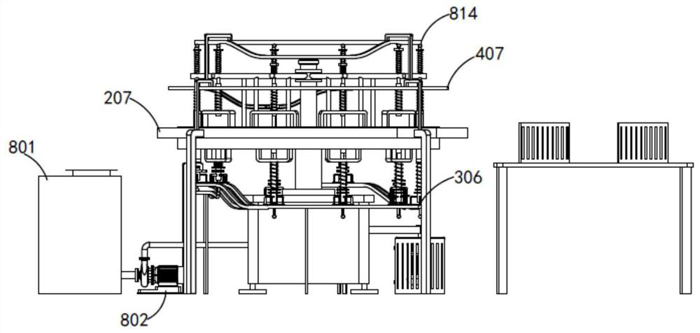 Shell processing system filled with Pu'er tea