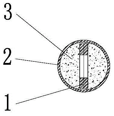 A combined anti-buckling energy-dissipating support