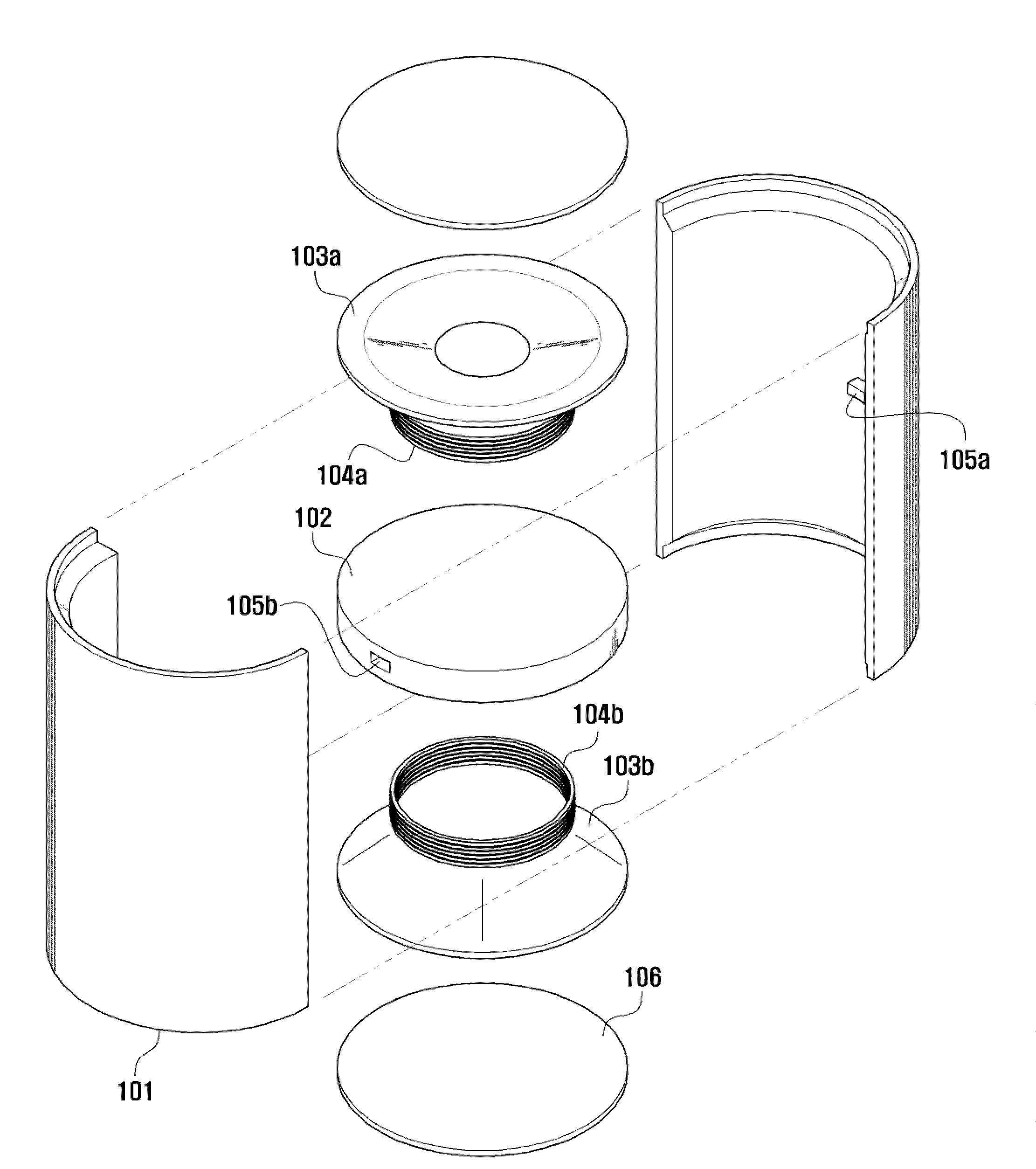 Push-pull type speaker device and method of manufacturing the same