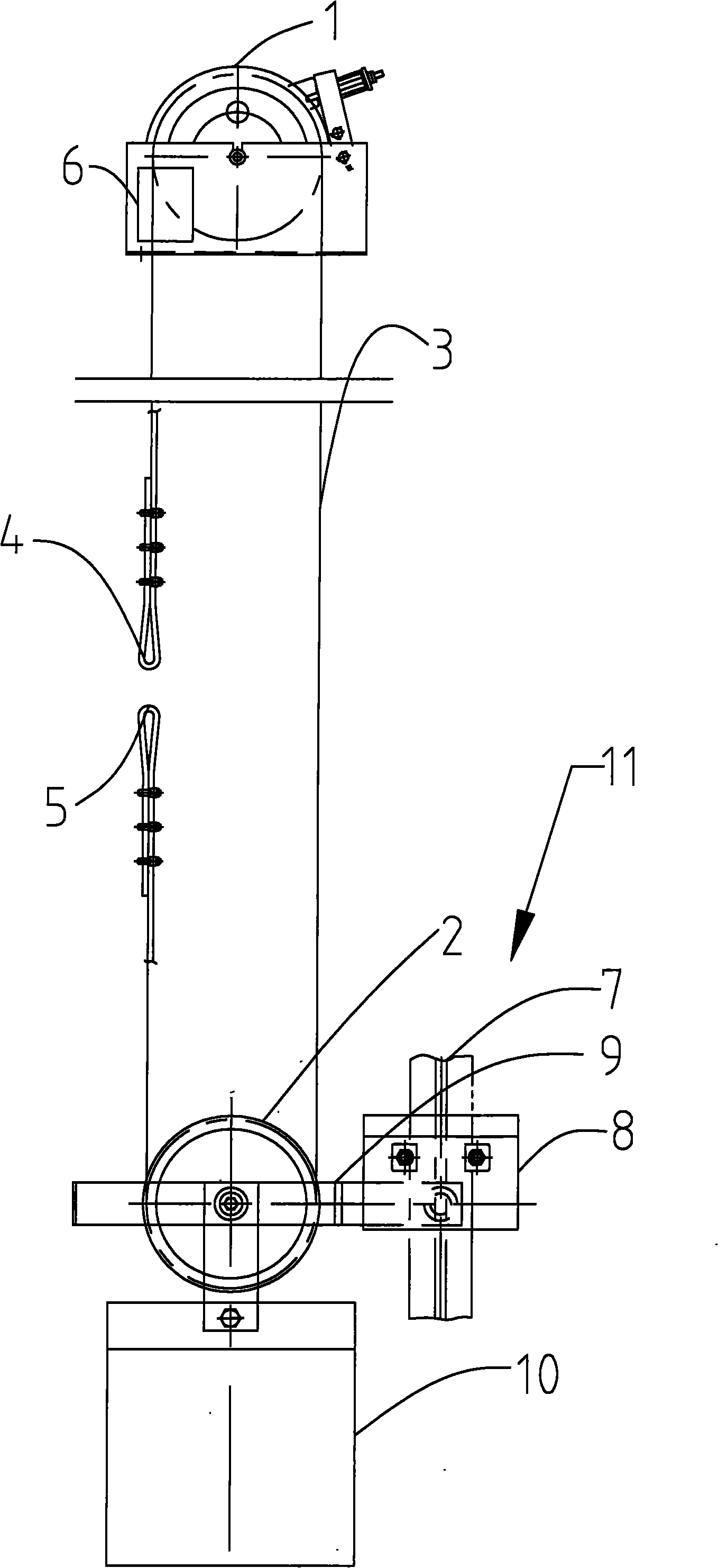 Elevator overspeed governor