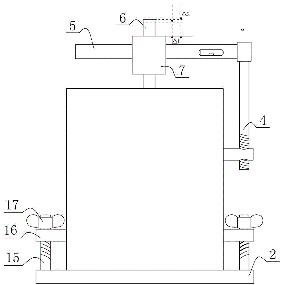 Civil engineering material deformation experimental instrument suitable for multipoint measurement