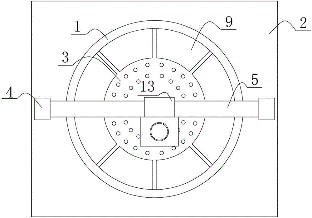 Civil engineering material deformation experimental instrument suitable for multipoint measurement