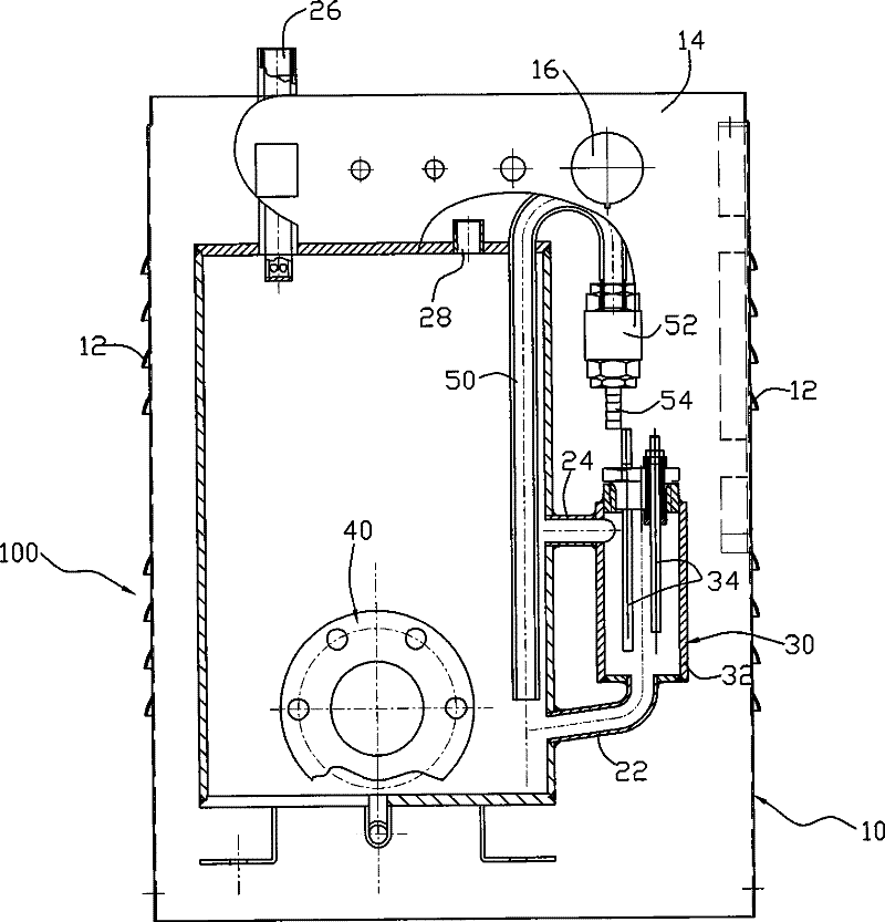 Electric heating steam generator