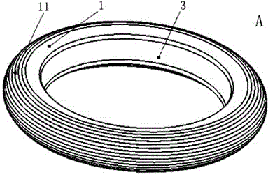 Anion storax health-type steering wheel ornament capable of purifying cab environment