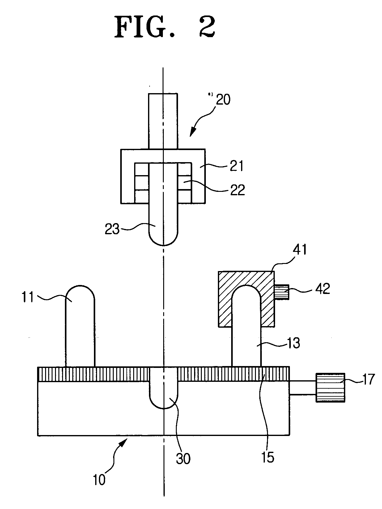 Tri-axial bending load testing jig