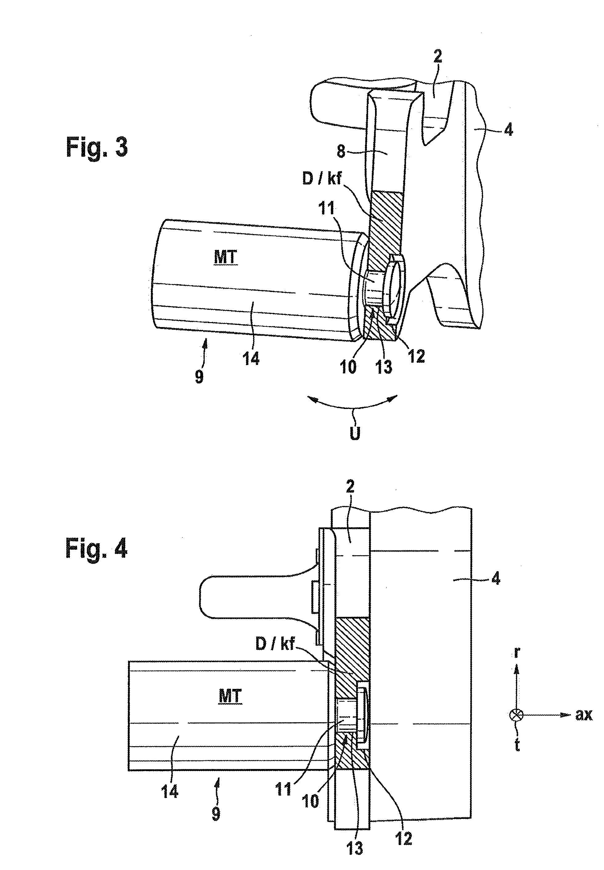 Friction lining arrangement for a disk brake