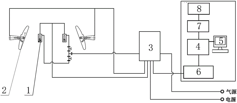 Blast furnace burden particle size monitoring system and distributed data on-line analysis method