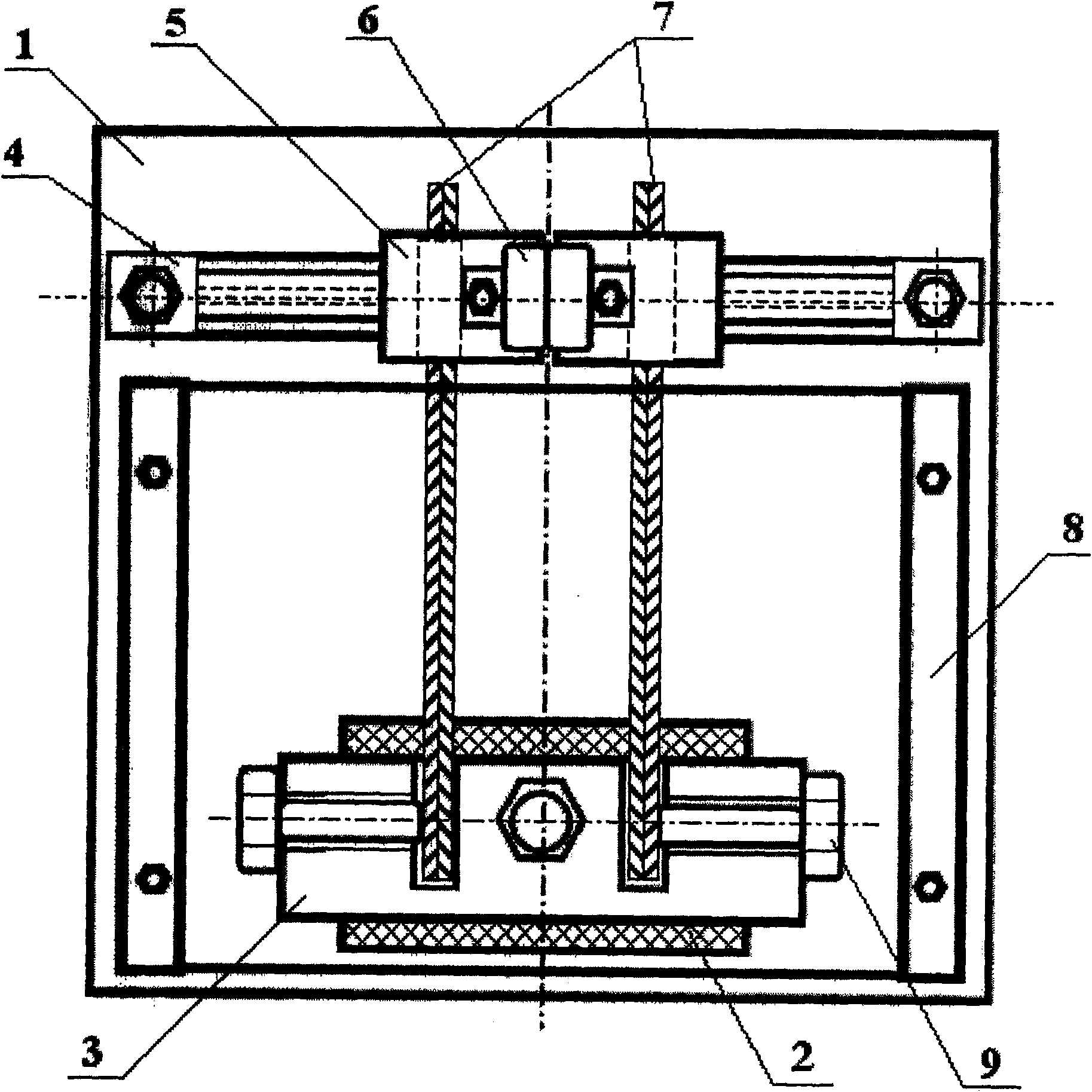 Nano-wire in-situ stretching device in scanning electron microscope and method therefor