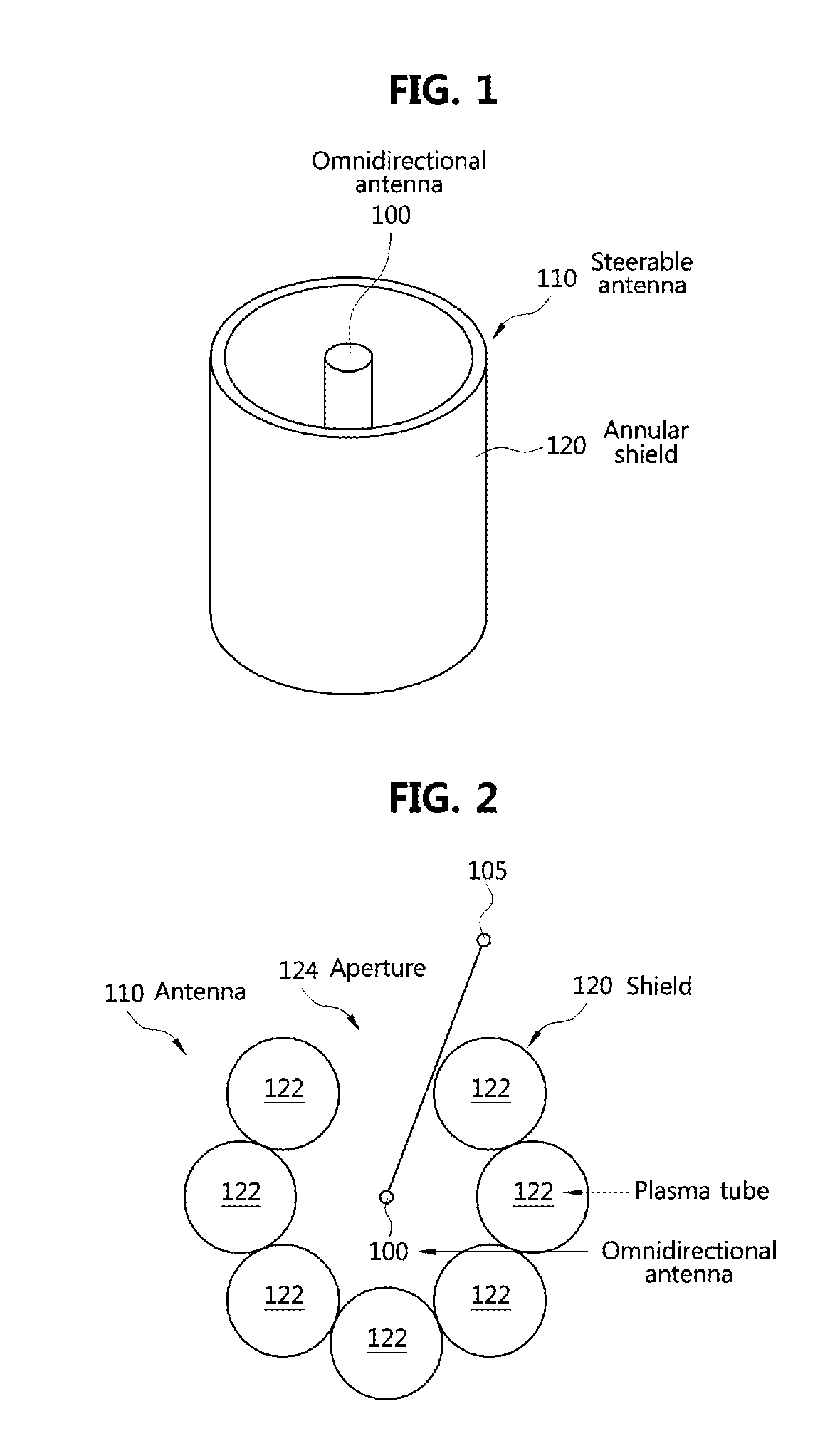 Solid-state plasma antenna