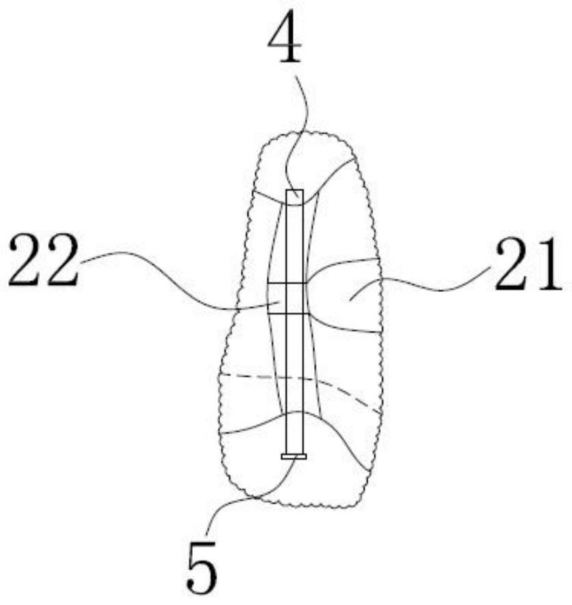 Auxiliary eruption guiding device for invisible appliance