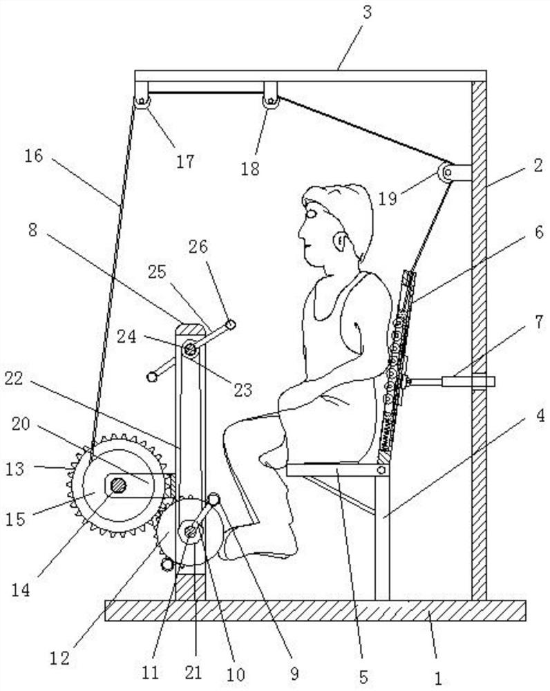 Clinical training massage device for neurology department