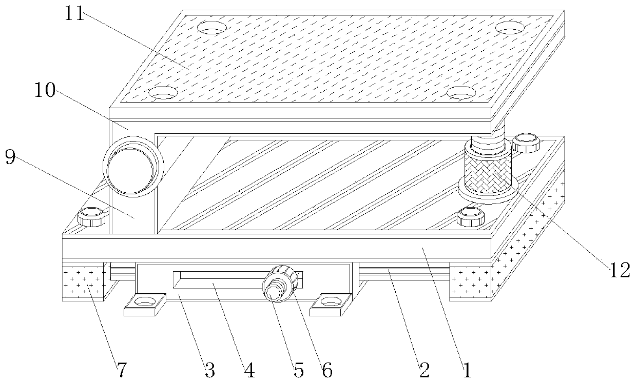 Automobile compressor adjusting bracket