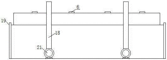 High-temperature curing chamber and curing technology for battery pole plates