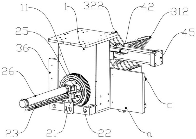 Film grabbing device