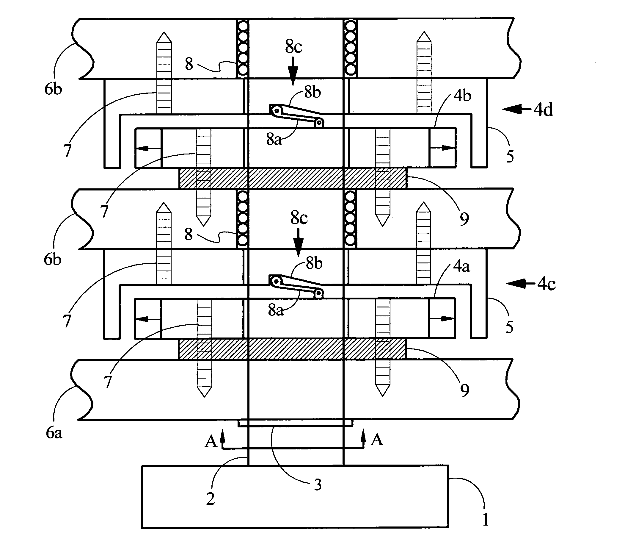 Multi-stack flywheel energy storage assembly