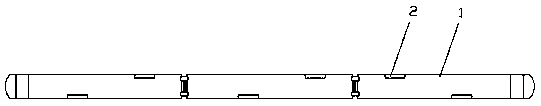 Rail vehicle with carriage air purification function