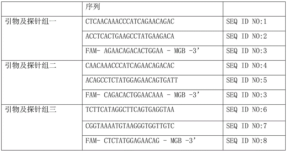 Bim (Bcl-2 interacting mediator of cell death) gene deletion fluorescent quantitative PCR (polymerase chain reaction) detection primer, probe and detection reagent kit