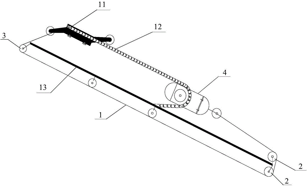 Automatic cable traction system and method for fully-mechanized mining face