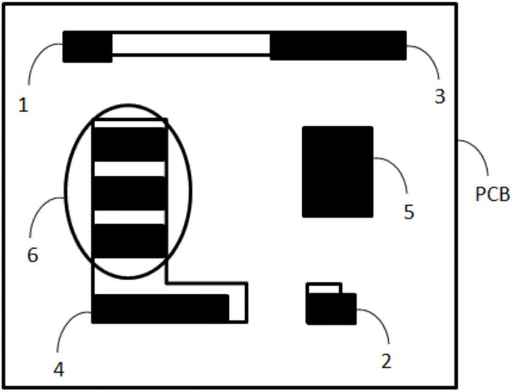 PCBA asymmetric solder pad steel mesh windowing method and system