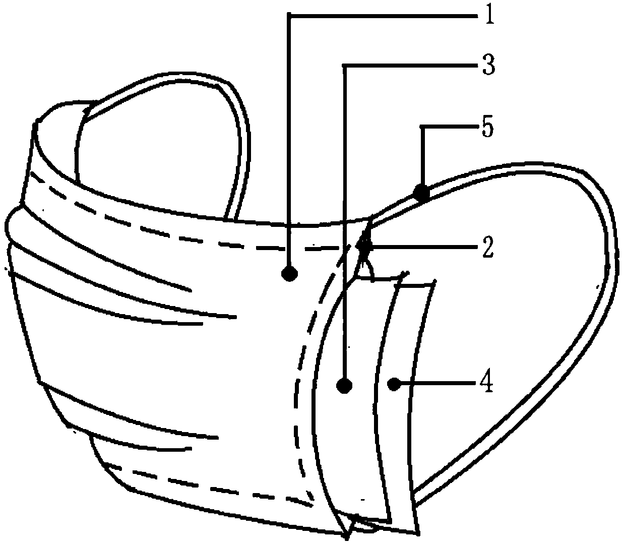 Detachable mask integrating temperature regulation and air filtration