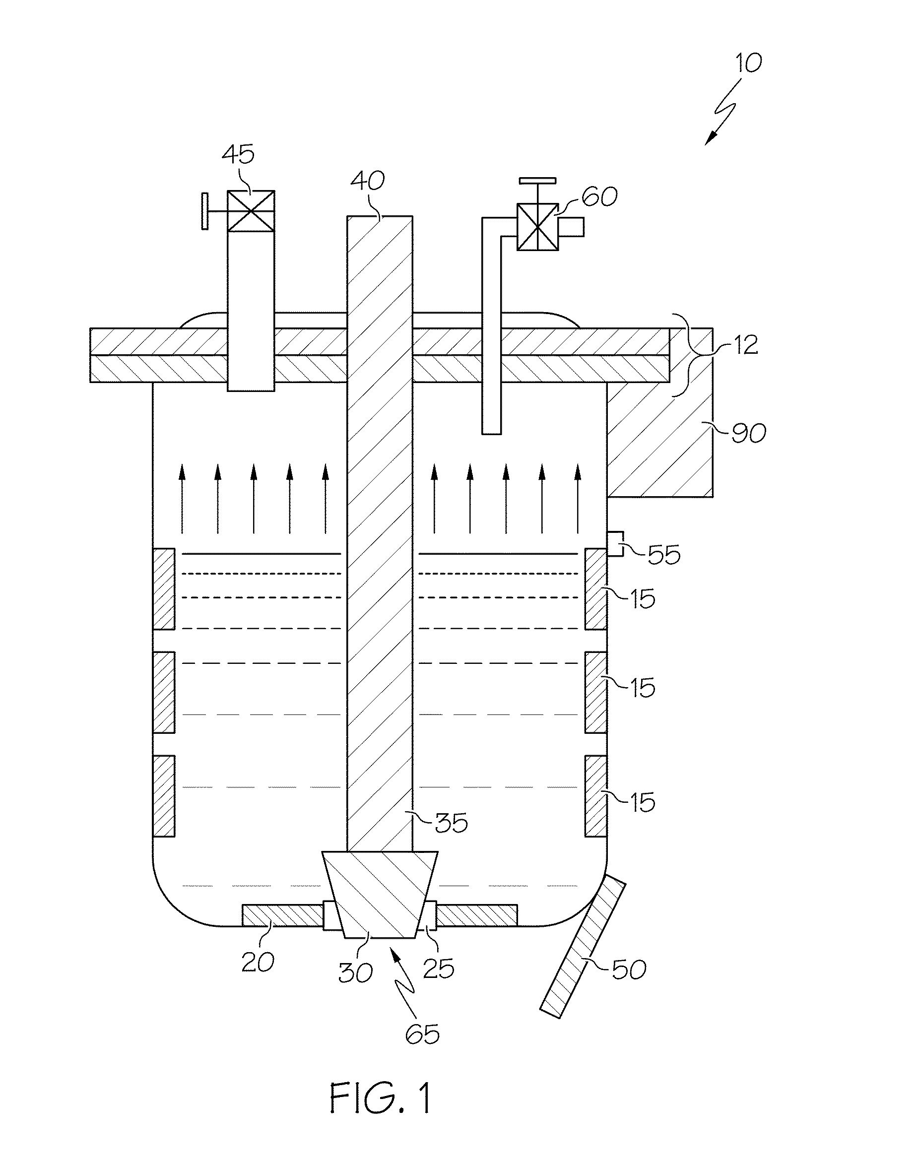 Apparatus and method for degassing cast aluminum alloys