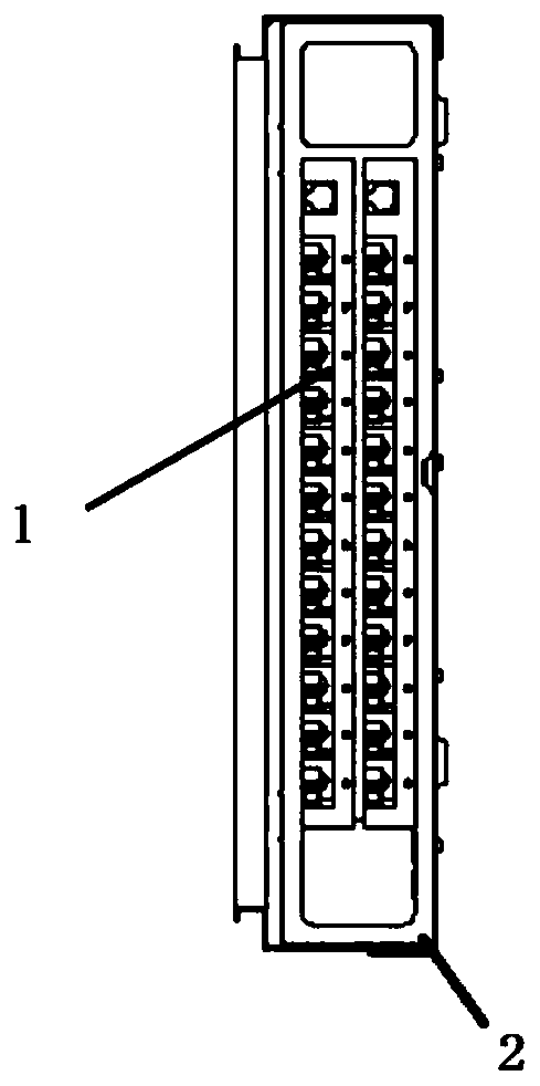 Intelligent optical fiber adapter holder, fiber distribution and wiring device, and port positioning method