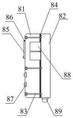 Lightning-proof outdoor power distribution cabinet