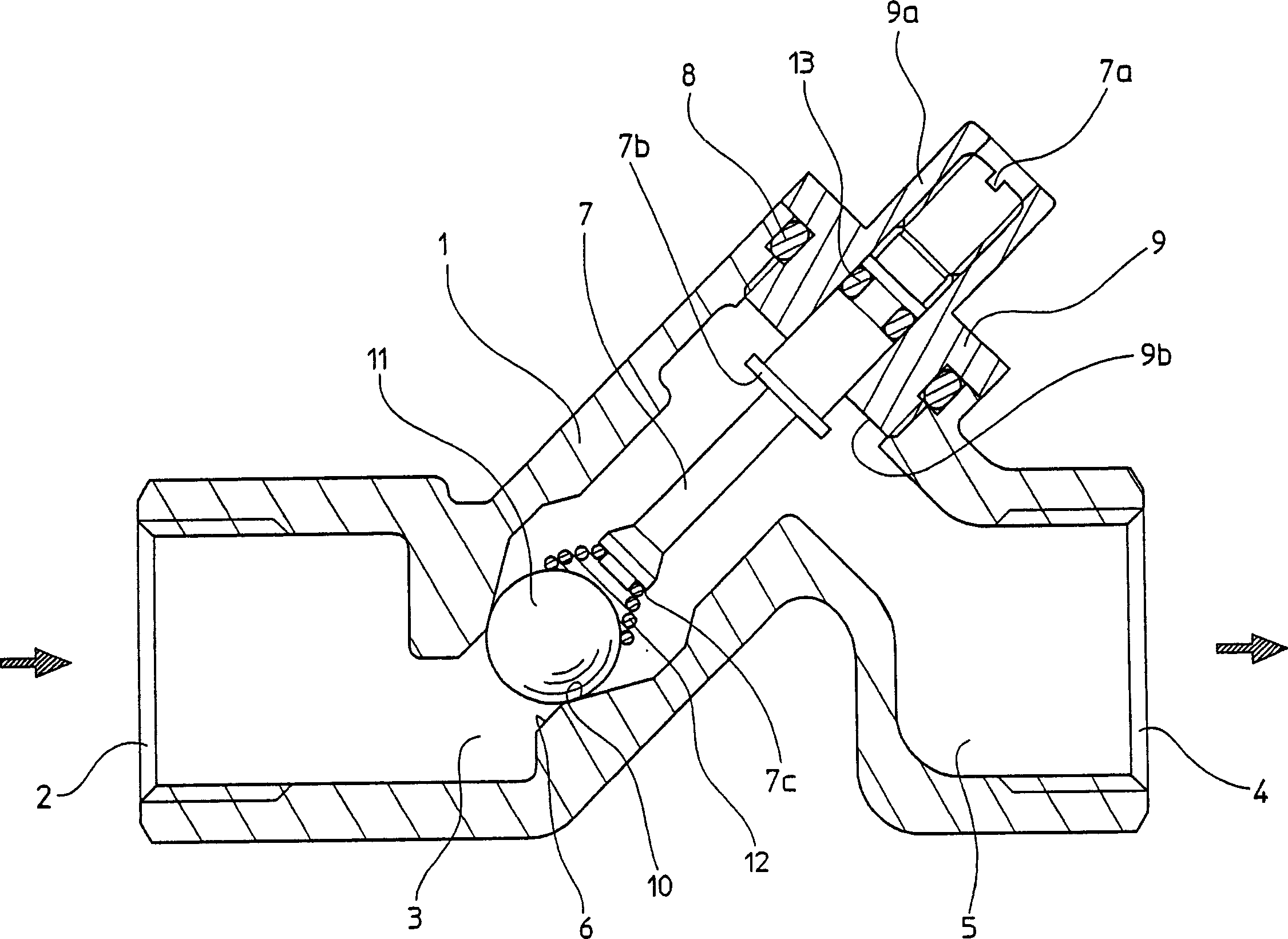 One-way rotary plug valve