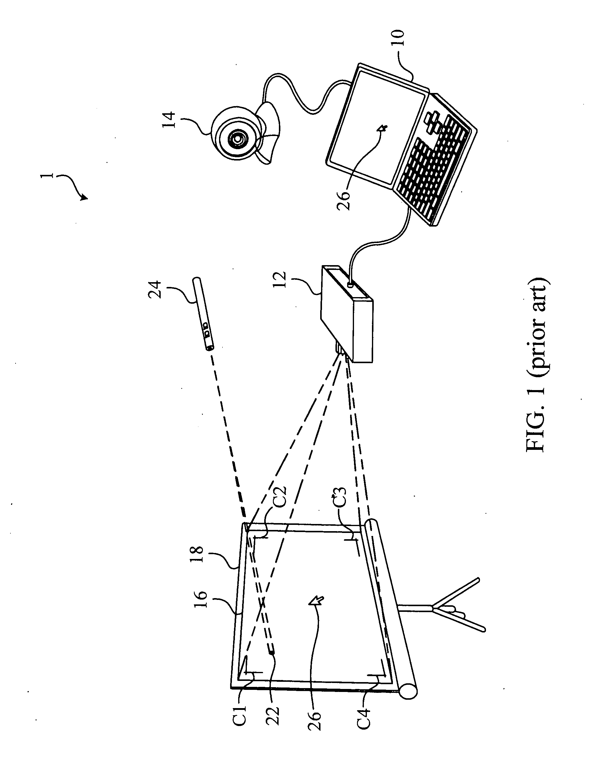 Cursor control method applied to presentation system and computer readable storage medium