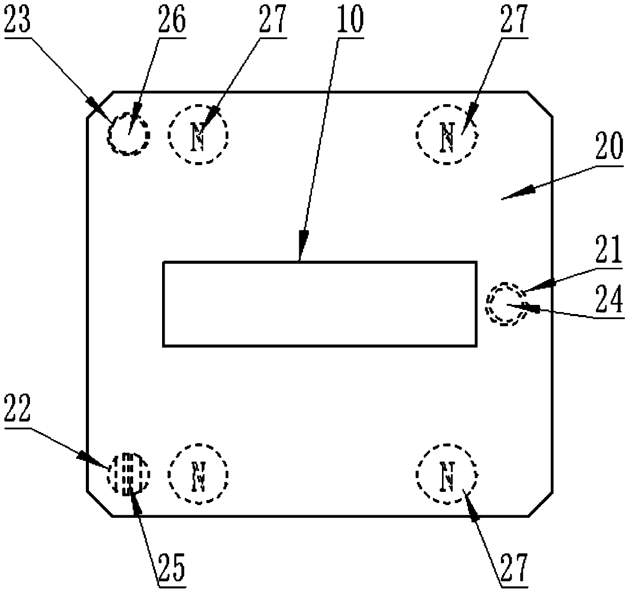 Microscopic light path laser coupling repeated positioning device