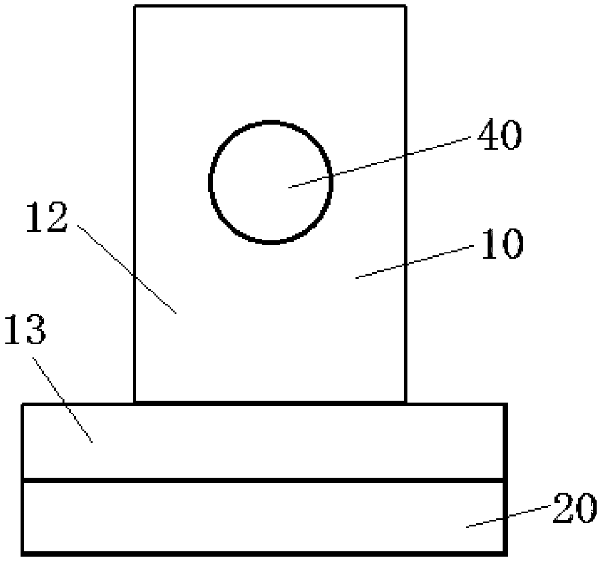 Microscopic light path laser coupling repeated positioning device