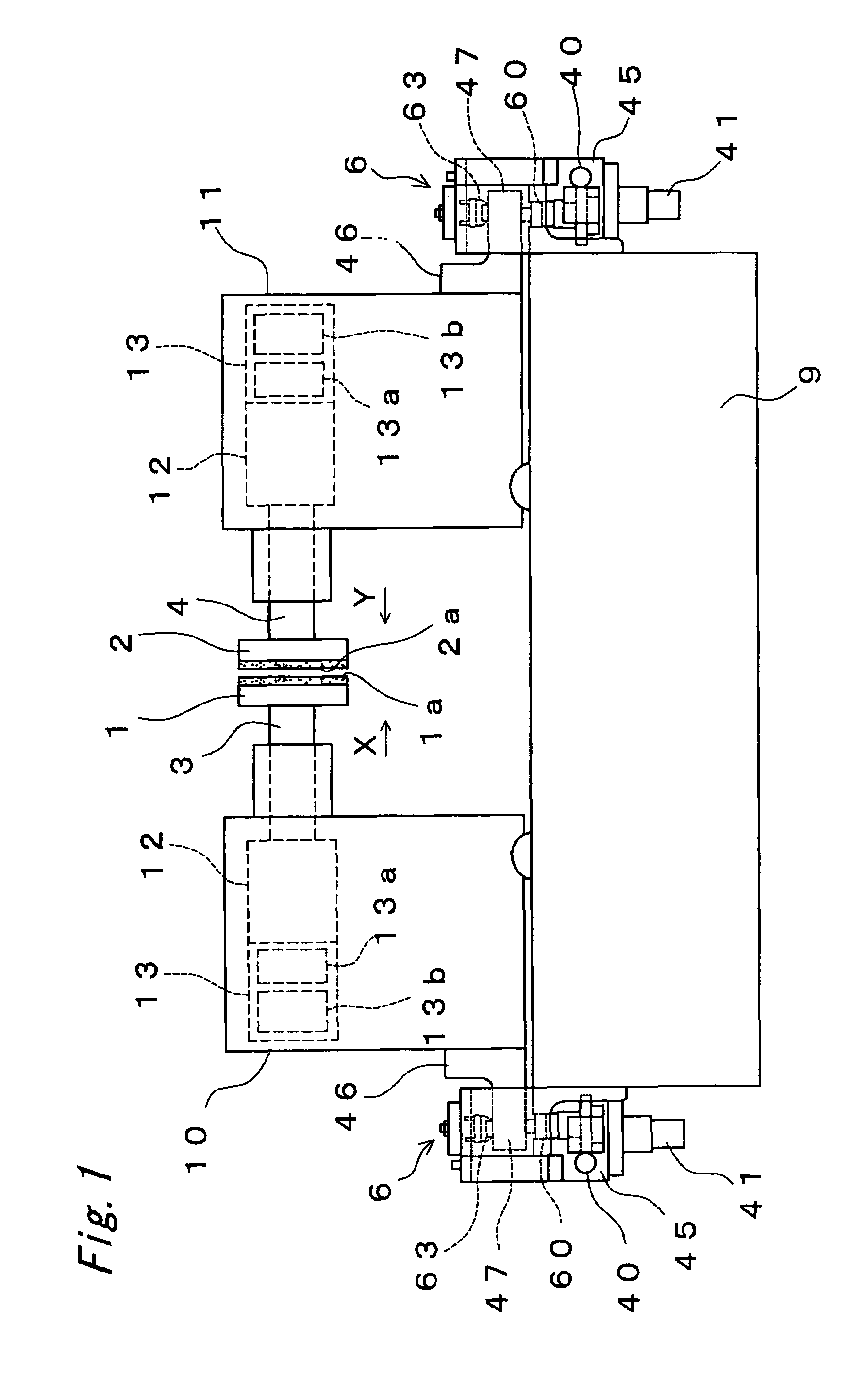 Both-side grinding method and both-side grinding machine for thin disc work