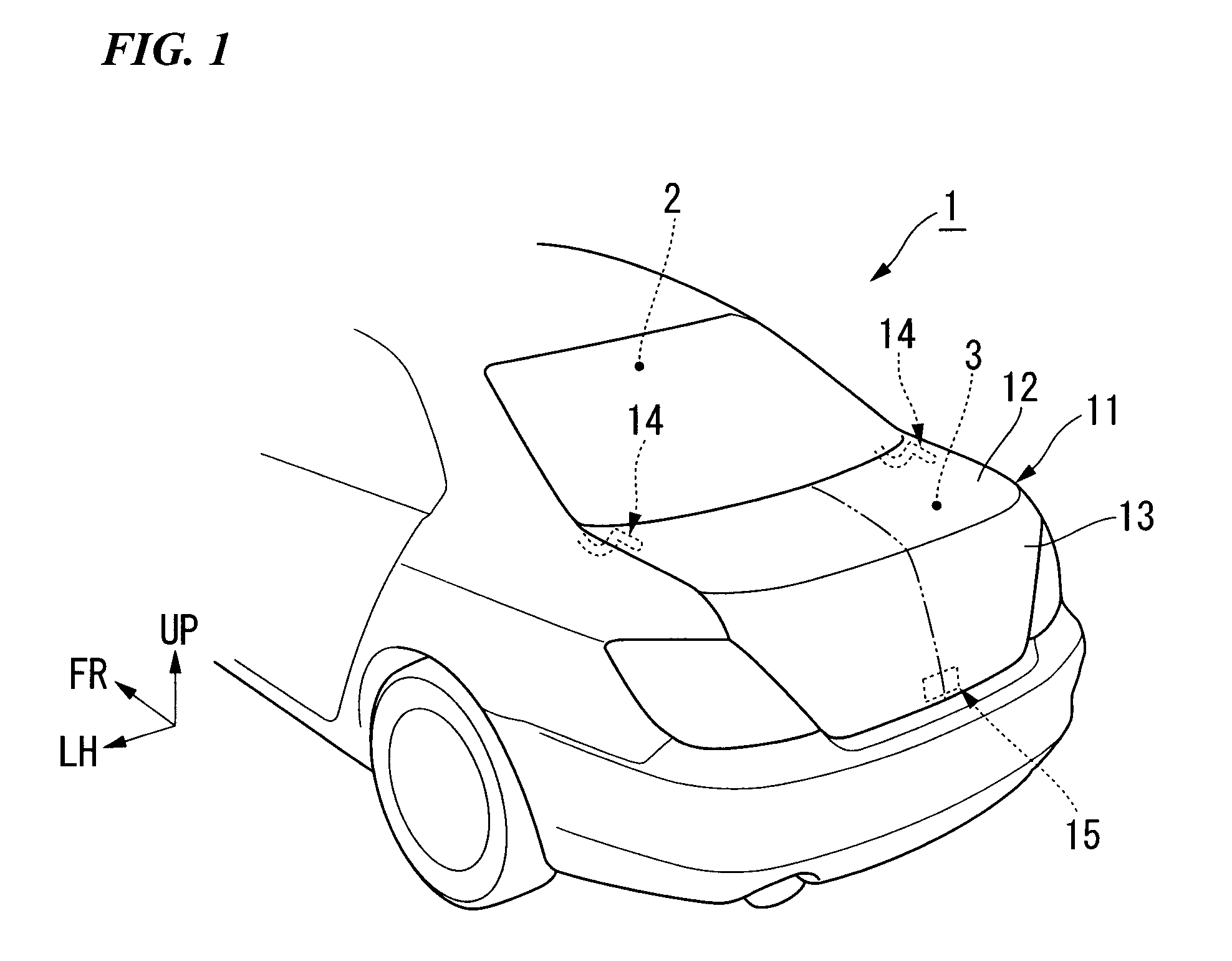 Trunk lid frame structure