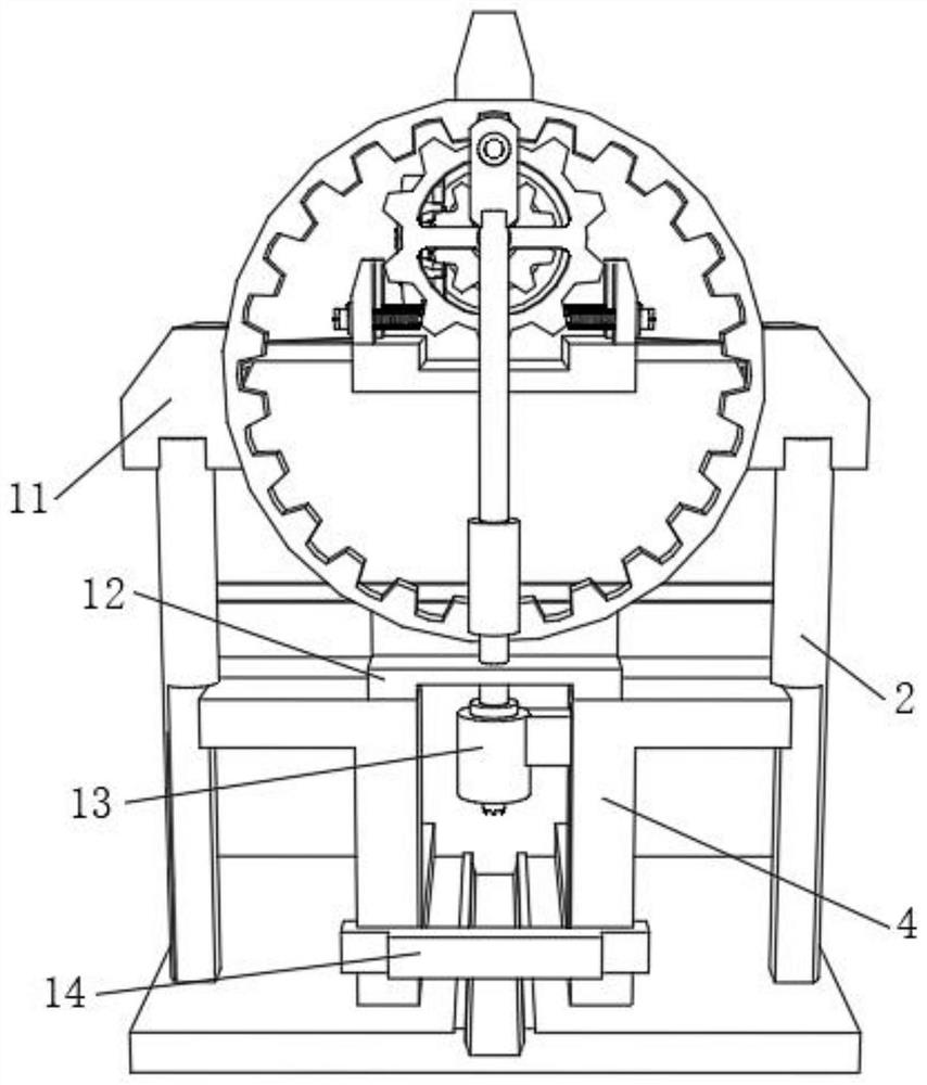 Redwood furniture tenon mortise cutting device