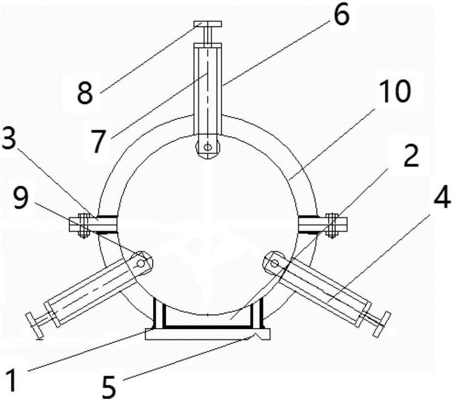 Center rest of horizontal lathe