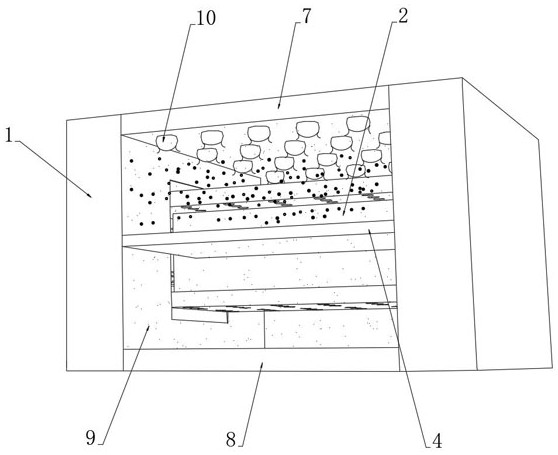 Composite heat-preservation steel-reinforced concrete integrated building structure and construction technology